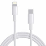 Apple USB-C/Lightning adat- és töltőkábel 1 m fehér