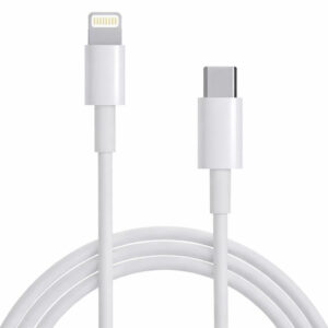 Apple USB-C/Lightning adat- és töltőkábel 1 m fehér
