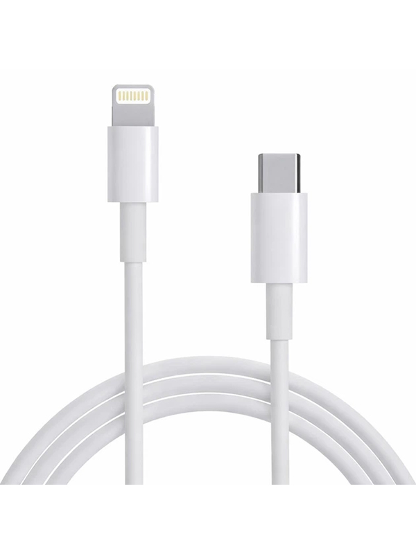 Apple USB-C/Lightning adat- és töltőkábel 1 m fehér